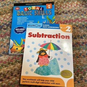 Kumon Grade 2 Subtraction &‎ Total Basic Skills large curriculum workbook 2nd